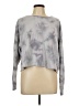 colsie Tie-dye Gray Pullover Sweater Size L - photo 1