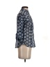 Gracia 100% Polyester Blue 3/4 Sleeve Blouse Size S - photo 4