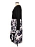 DKNY Graphic Black Casual Dress Size L - photo 5