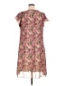 KSL 100% Polyester Paisley Floral Pink Casual Dress Size 16 - photo 2