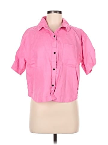 Athleta Short Sleeve Button-Down Shirt (view 1)