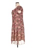 KSL 100% Polyester Paisley Floral Pink Casual Dress Size 16 - photo 5