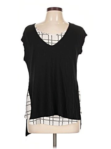 Green Envelope Short Sleeve Top (view 1)