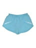 Asics Solid Blue Athletic Shorts Size S - photo 2