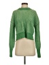 New In 100% Polyester Green Turtleneck Sweater Size S - photo 1