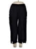 Flax Black Cargo Pants Size 14 (L) - photo 1