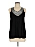 Rain Black Sleeveless Blouse Size L - photo 1