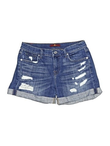 7 For All Mankind Denim Shorts (view 1)