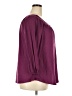 Basic Editions Purple 3/4 Sleeve Blouse Size 2X - photo 4