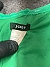 J.Crew 100% Cotton Green Cocktail Dress Size 8 - photo 7