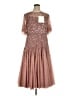 Mac Duggal 100% Polyester Brown Cocktail Dress Size 16 - photo 1