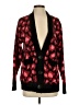 Topshop Hearts Red Cardigan Size 4 - photo 1