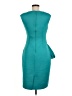 Eliza J Solid Teal Cocktail Dress Size 6 - photo 2