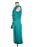 Eliza J Solid Teal Cocktail Dress Size 6 - photo 5