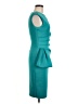 Eliza J Solid Teal Cocktail Dress Size 6 - photo 4