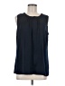 CAbi 100% Polyester Blue Sleeveless T-Shirt Size M - photo 1