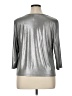 Ruby Rd. Metallic Silver 3/4 Sleeve T-Shirt Size XL (petite) - photo 2