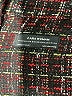 Zara Tweed Burgundy Jacket Size S - photo 6