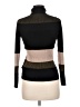 Whistles Color Block Black Turtleneck Sweater Size 6 - photo 2
