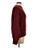 Lands' End 100% Nylon Tweed Red Pullover Sweater Size L - photo 4