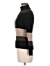 Whistles Color Block Black Turtleneck Sweater Size 6 - photo 5