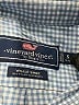 Vineyard Vines Checkered-gingham Blue Long Sleeve Button-Down Shirt Size 8 - 10 - photo 3