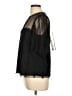 Boden 100% Polyester Black 3/4 Sleeve Blouse Size 10 - photo 5