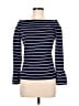 Intermix Stripes Blue Long Sleeve Top Size M - photo 1