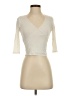 Timing Ivory 3/4 Sleeve Top Size S - photo 1