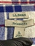 L.L.Bean 100% Cotton Plaid Blue Long Sleeve Button-Down Shirt Size XL - photo 7