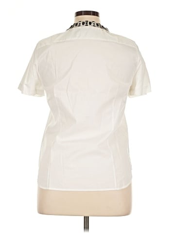 J.Crew Factory Store Short Sleeve Blouse (view 2)