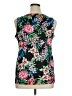 Slinky Brand Black Sleeveless Blouse Size XL - photo 2