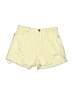 Zara Yellow Denim Shorts Size 12 (estimated) - photo 1
