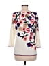 Talbots Floral Ivory Pullover Sweater Size M - photo 2