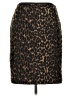 Talbots Animal Print Brown Casual Skirt Size 10 Petite - photo 1
