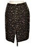 Talbots Animal Print Brown Casual Skirt Size 10 Petite - photo 2