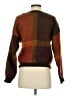Autograph Plaid Brown Wool Pullover Sweater Size S - photo 2