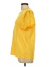 Notations Yellow Short Sleeve Top Size L - photo 5