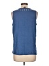 Bobeau Blue Sleeveless T-Shirt Size L - photo 2