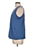 Bobeau Blue Sleeveless T-Shirt Size L - photo 5
