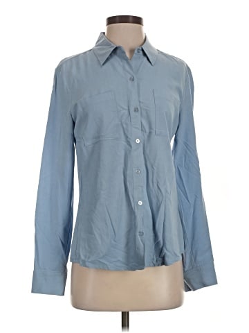 Express Long Sleeve Button-Down Shirt (view 1)