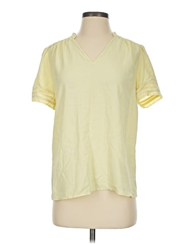 Ann Taylor Short Sleeve Blouse (view 1)