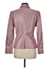 Dana Buchman 100% Leather Solid Pink Jacket Size 6 - photo 2