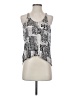 Silence and Noise 100% Polyester Silver Sleeveless Blouse Size XS - photo 1