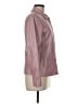 Dana Buchman 100% Leather Solid Pink Jacket Size 6 - photo 4