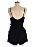 One Clothing 100% Rayon Solid Black Romper Size M - photo 2