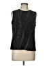 Laura Ashley Black Sleeveless Blouse Size L (petite) - photo 1