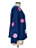 Lilly Pulitzer Floral Blue Pullover Sweater Size L - photo 4