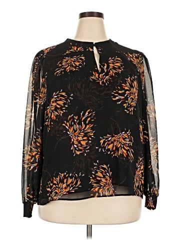 CAbi Long Sleeve Blouse (view 1)
