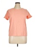 Basic Editions 100% Cotton Orange Short Sleeve Top Size XL - photo 1